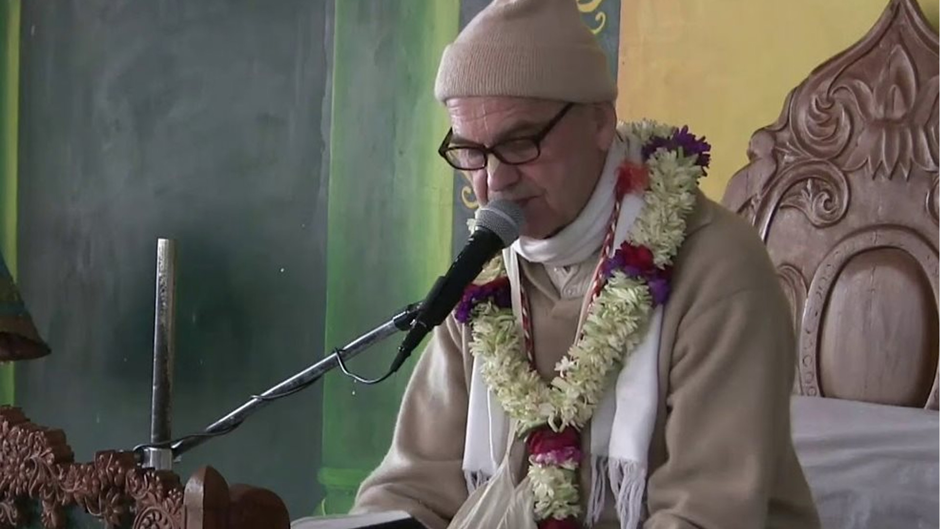 Discussion with spiritual seekers